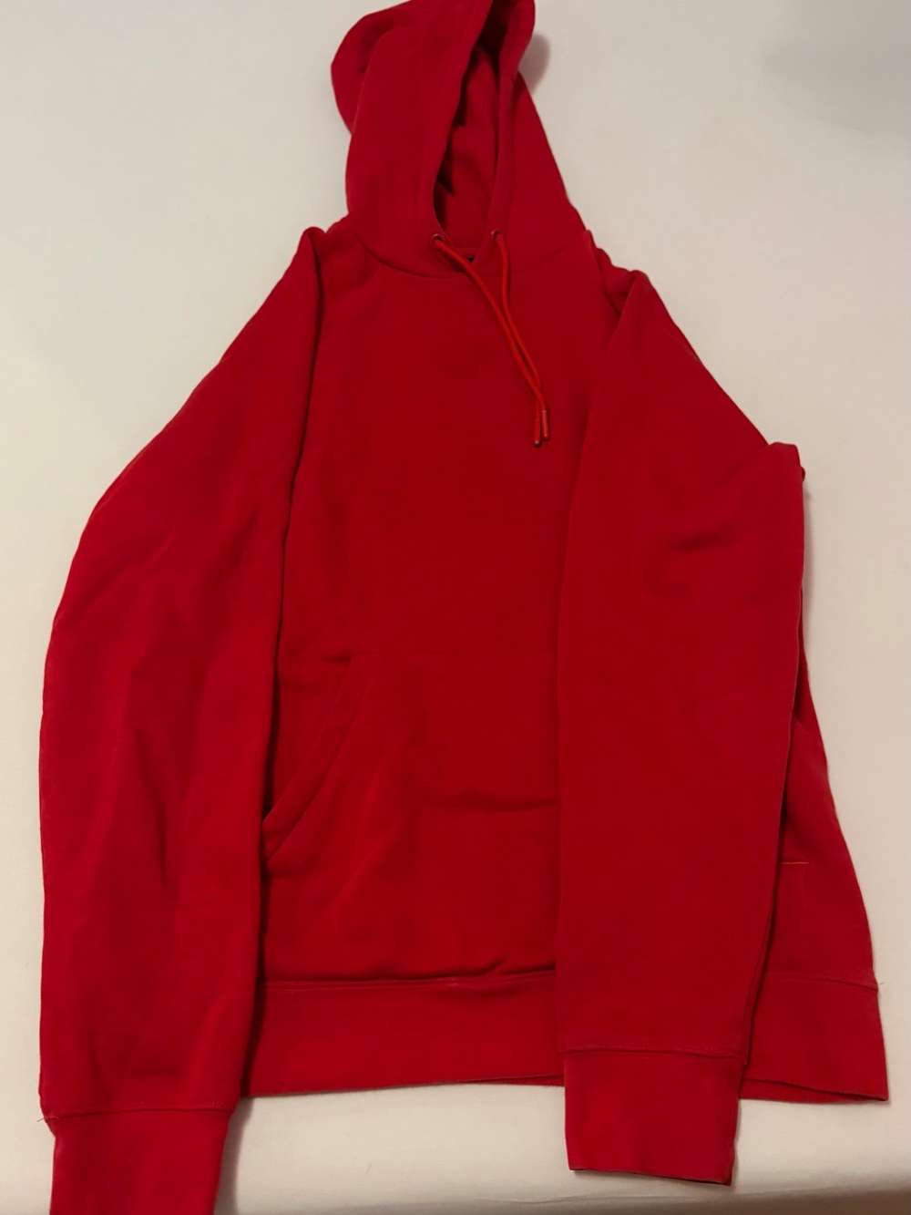 Classic Red Pullover Hoodie for Men